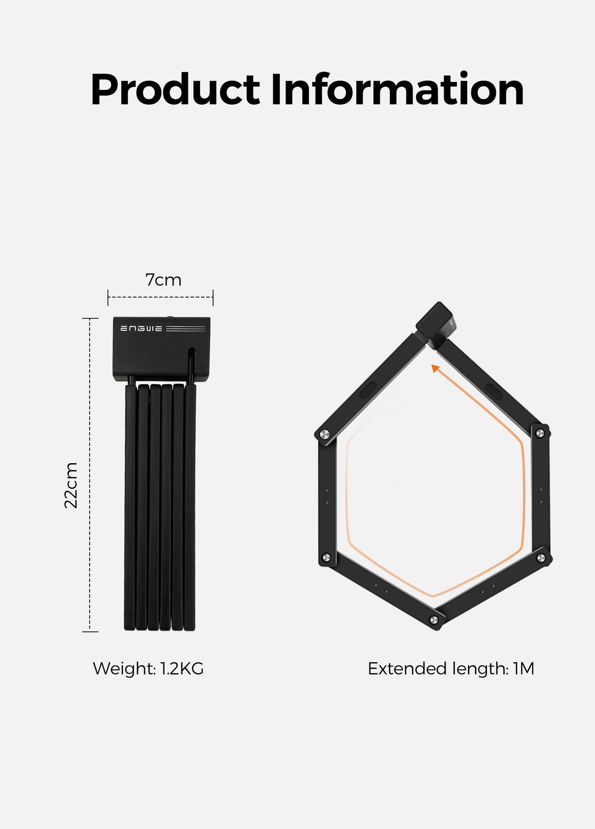 Bike Lock Engwe-bikes-EU