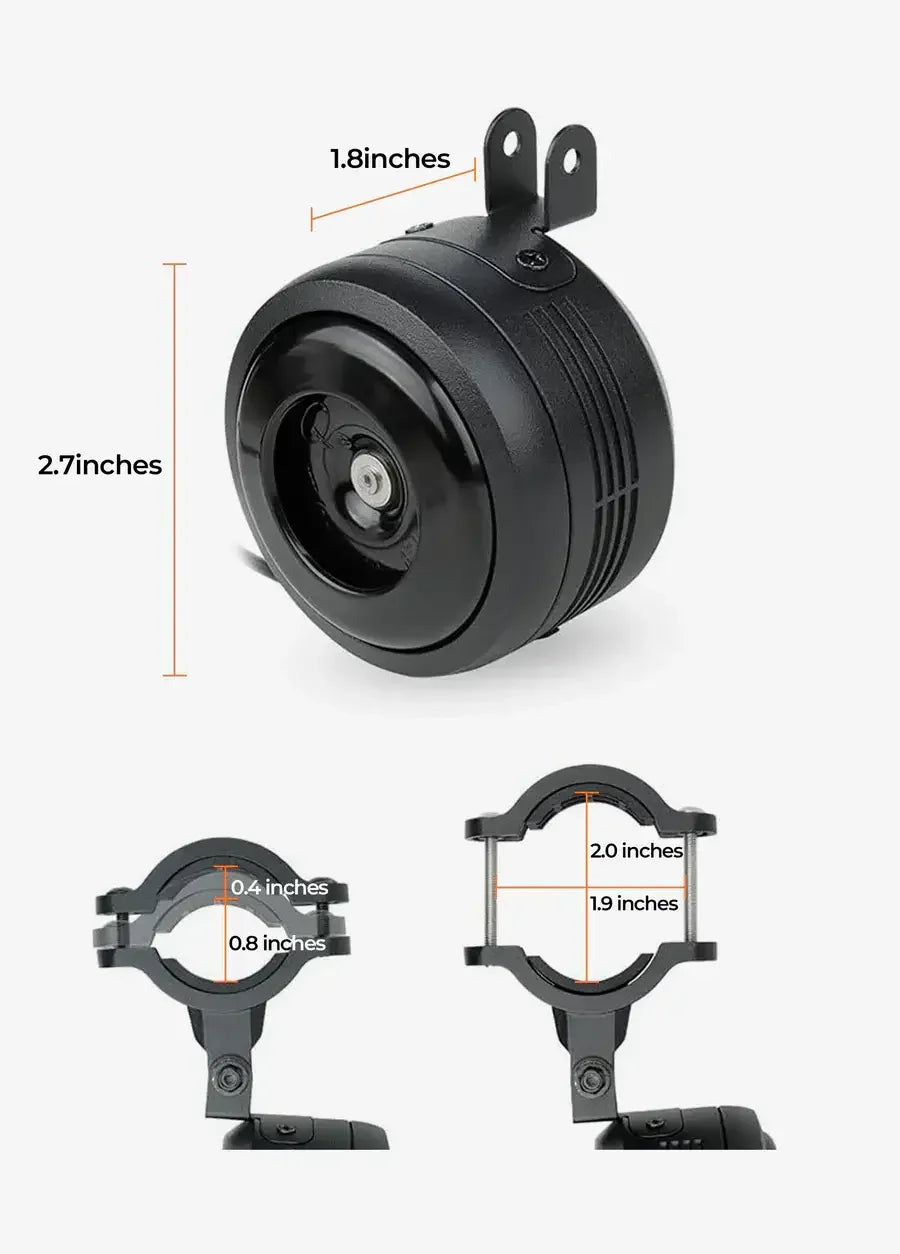 Waterproof Anti-Theft Vibration Alarm with USB Rechargeable Function