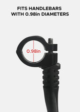 360° Rotatable Foldable Adjustable Bicycle Rear View Mirror（A pair ）