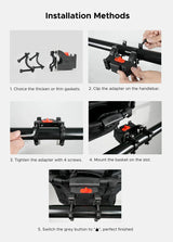 ENGWE 19L Adjustable Handlebar Basket