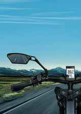 360° Rotatable Foldable Adjustable Bicycle Rear View Mirror（A pair ）