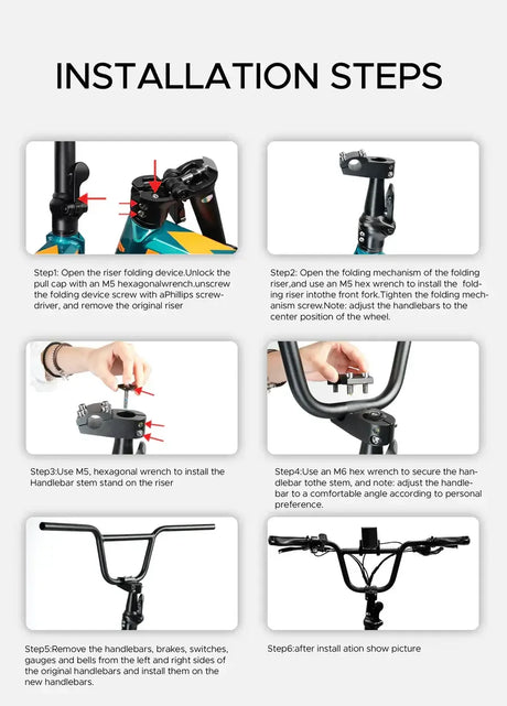 BMX Handlebar for Engine Pro/Engine Pro 2.0/L20 3.0/X20