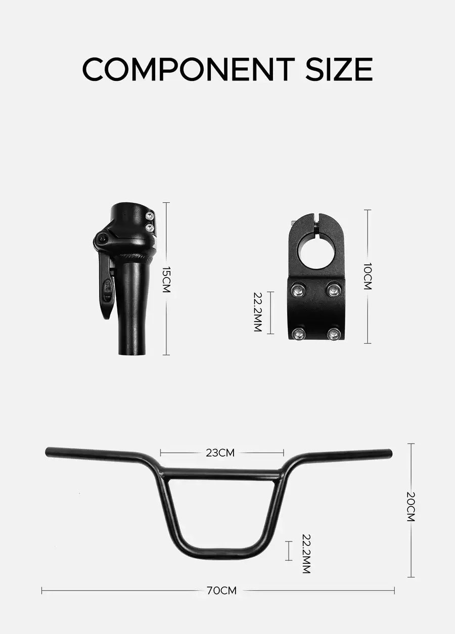 BMX Handlebar for Engine Pro/Engine Pro 2.0/L20 3.0/X20