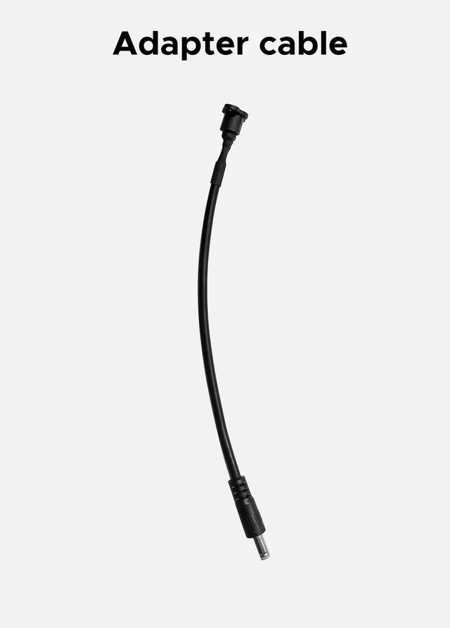 Ebike charger adapter cable for connecting various ebike models conveniently
