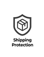 Xcotton ebike shipping protection badge featuring a shield and a box icon