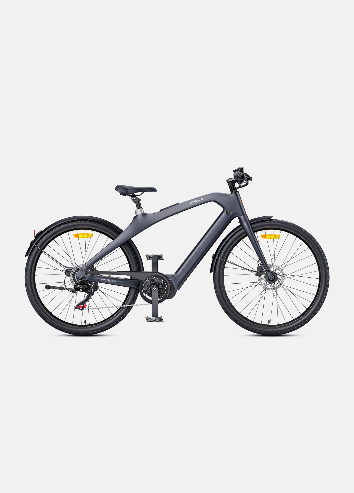ENGWE MAPFOUR N1 PRO electric bike in sleek gray with modern design and robust features