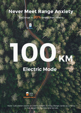 Engwe P26 Combo electric bike with 100 km range for enhanced riding experience in nature