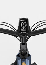 Engwe P26 Combo electric bike display with speed and battery life indicators