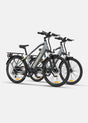 Engwe P26 Combo electric bike in gray, featuring a sleek frame and durable tires for city riding
