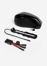 ENGWE e-bike battery replacement kit with mounting hardware and connection cables for seamless installation